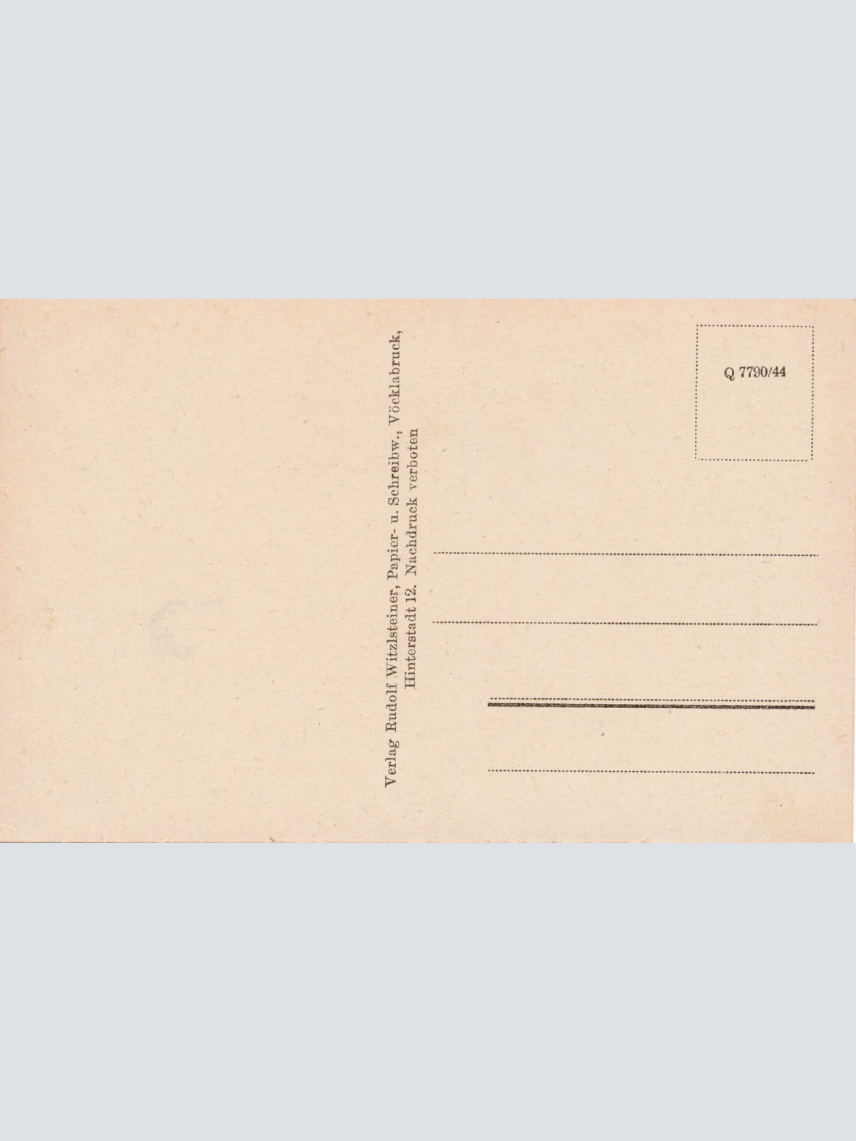 AK aus Vöcklabruck mit Mutterhaus Oberösterreich Ansichtskarte (9625)