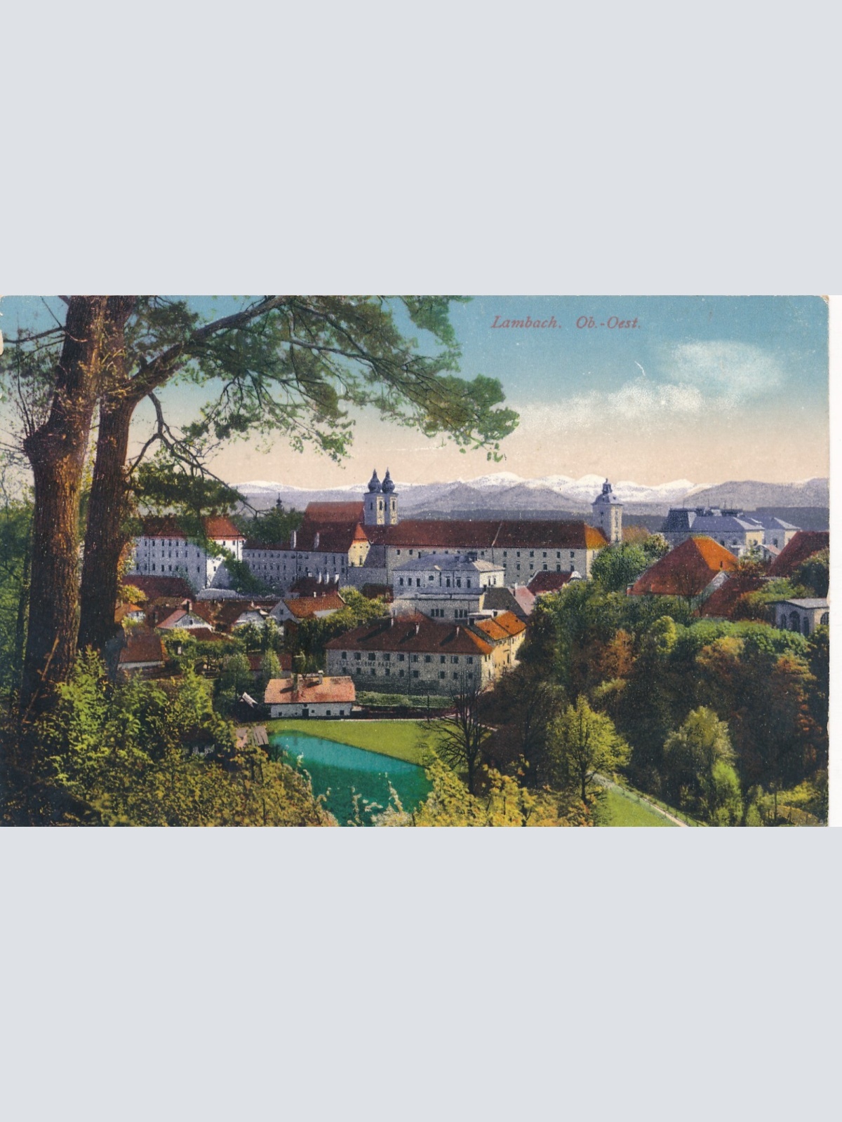 AK aus Lambach Oberösterreich Ansichtskarte (9631)