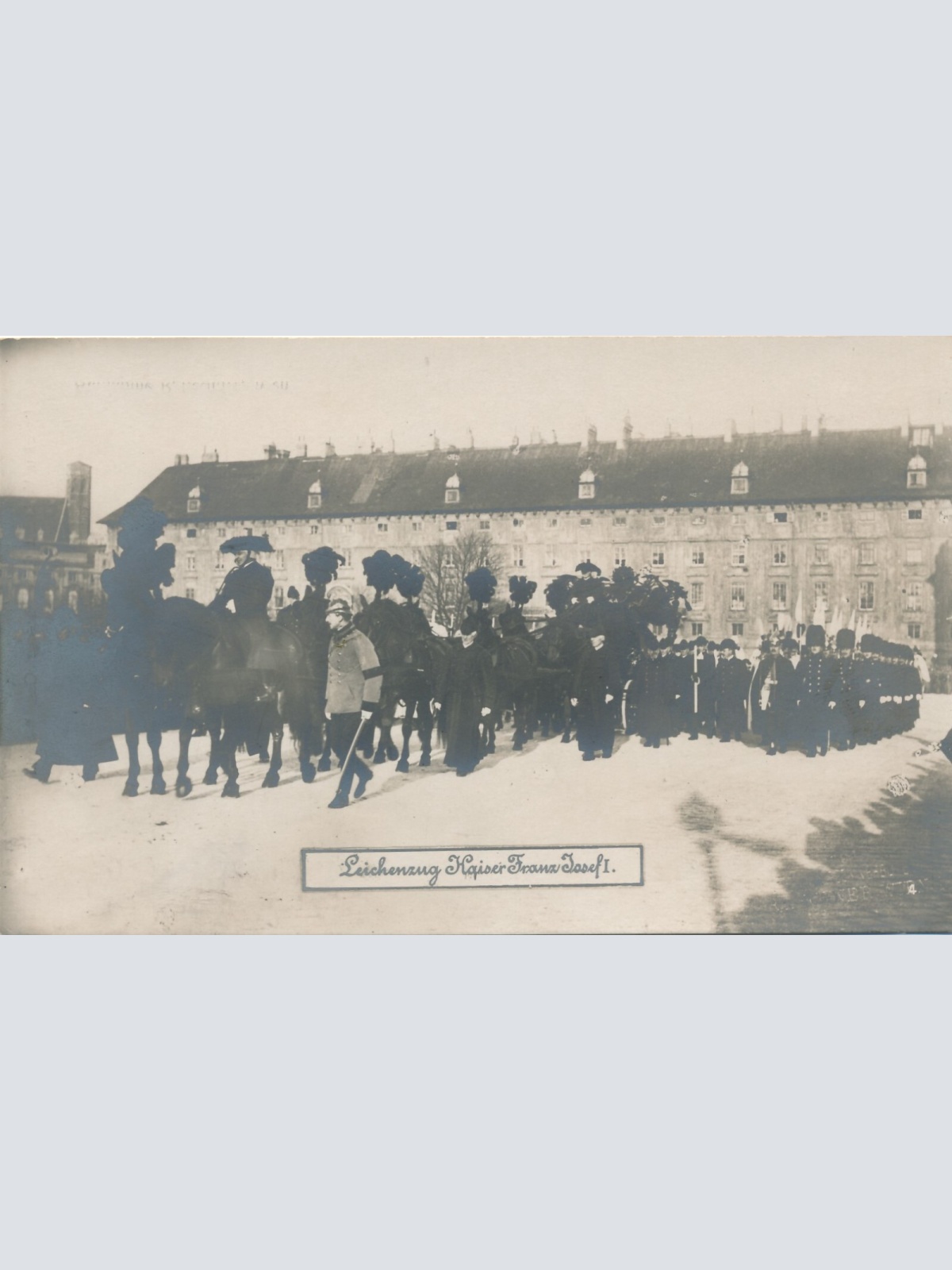 AK Leichenzug Kaiser Franz Josef (10236)