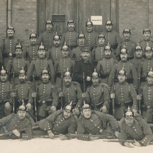 AK Gruppenfoto Soldaten (10229)