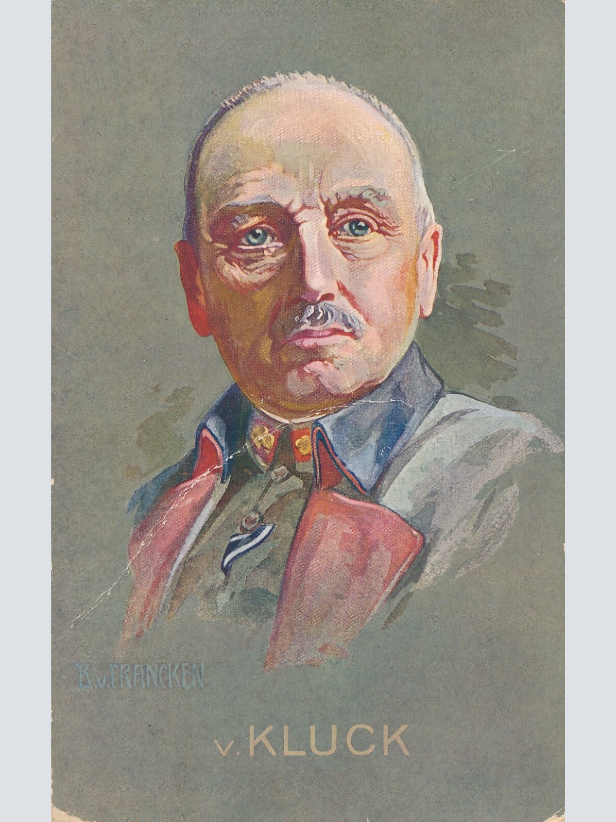 AK vom Heerführer Generaloberst von Kluck (10233)