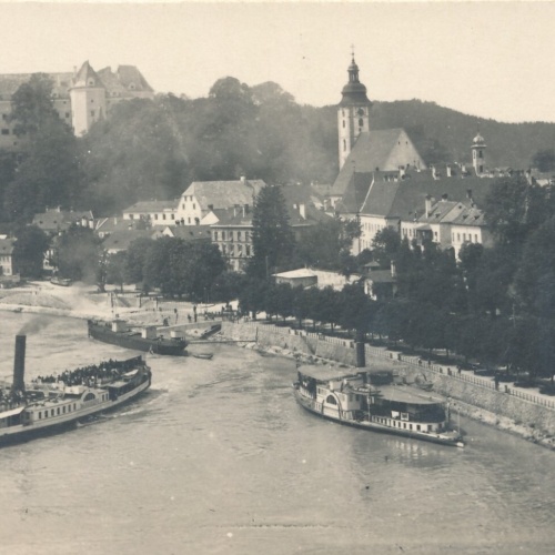 AK aus Grein a. Donau Oberösterreich (J93)