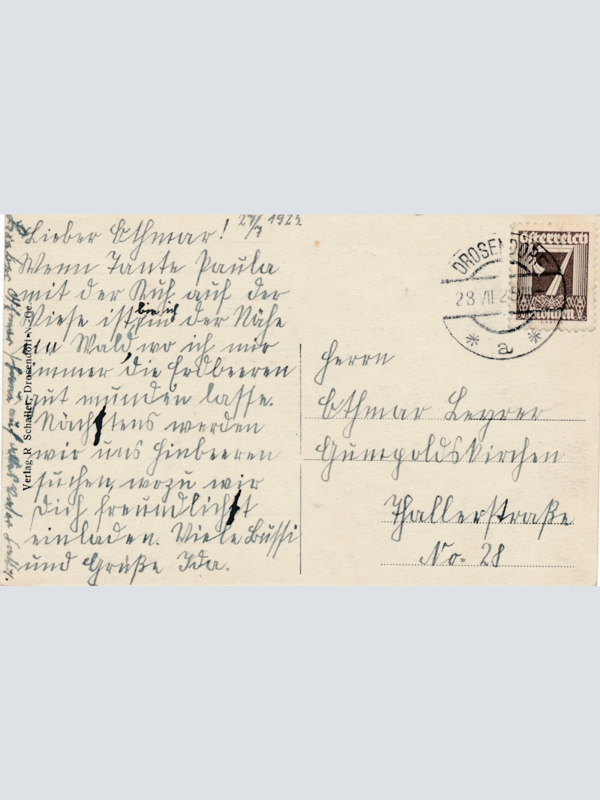 AK aus Wolfsbach Niederösterreich Ansichtskarte (10335)