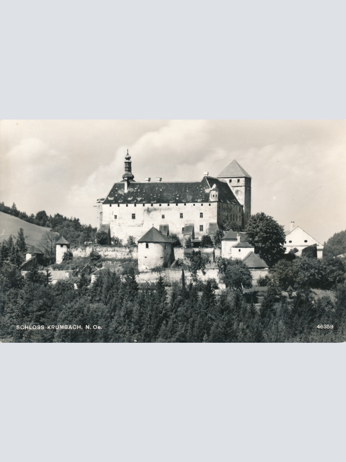 AK vom Schloss Krumbach Niederösterreich Ansichtskarte (10337)