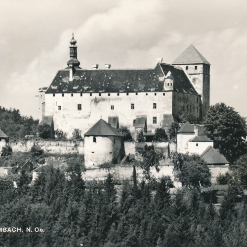 AK vom Schloss Krumbach Niederösterreich Ansichtskarte (10337)