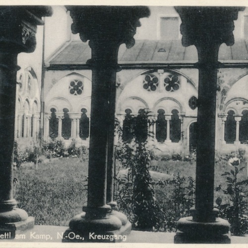 AK Zwettl am Kamp Kreuzgang Niederösterreich Ansichtskarte (10339)