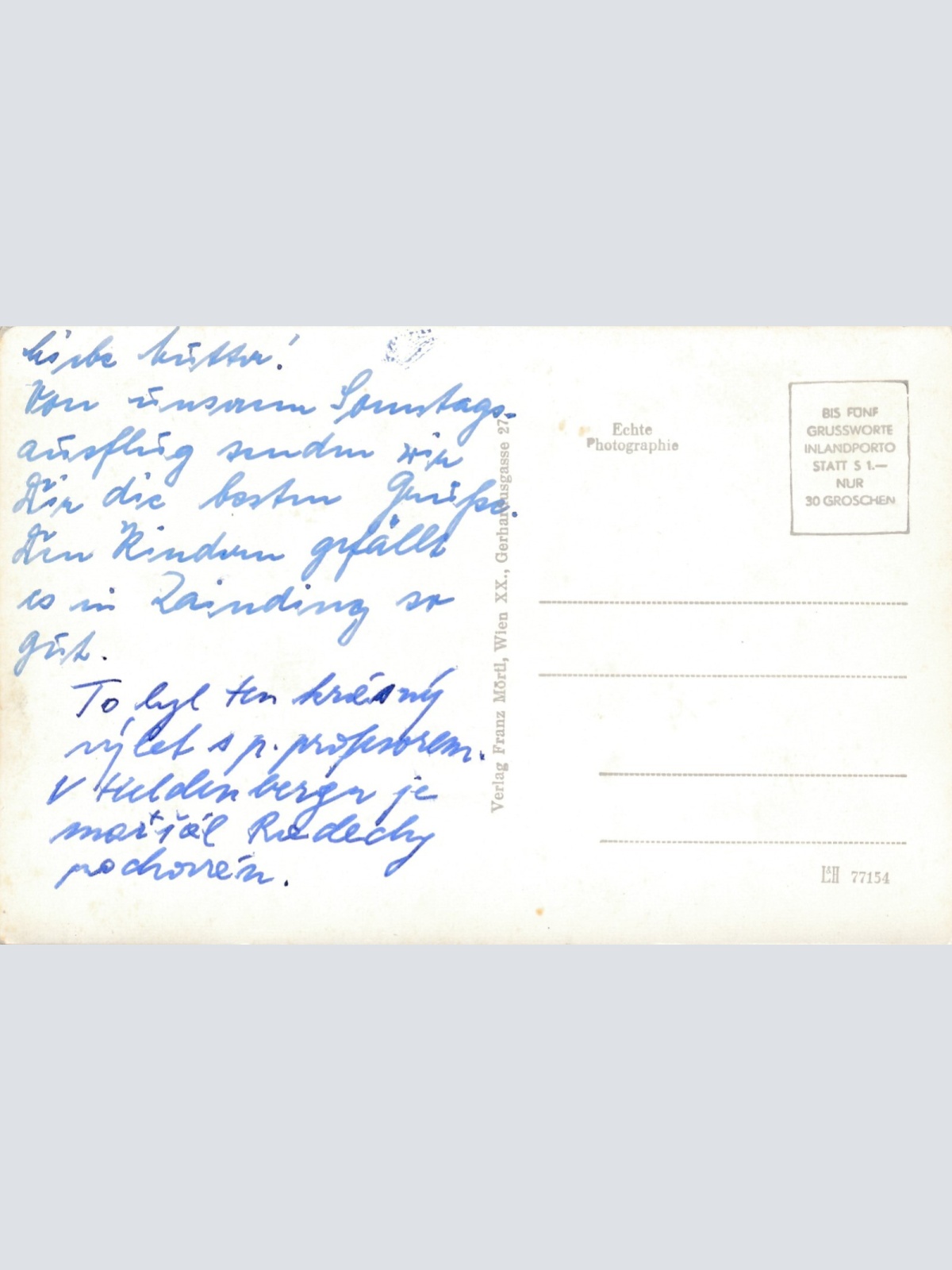 AK Heldenberg bei Wetzdorf Kaiserallee Niederösterreich Ansichtskarte (10340)