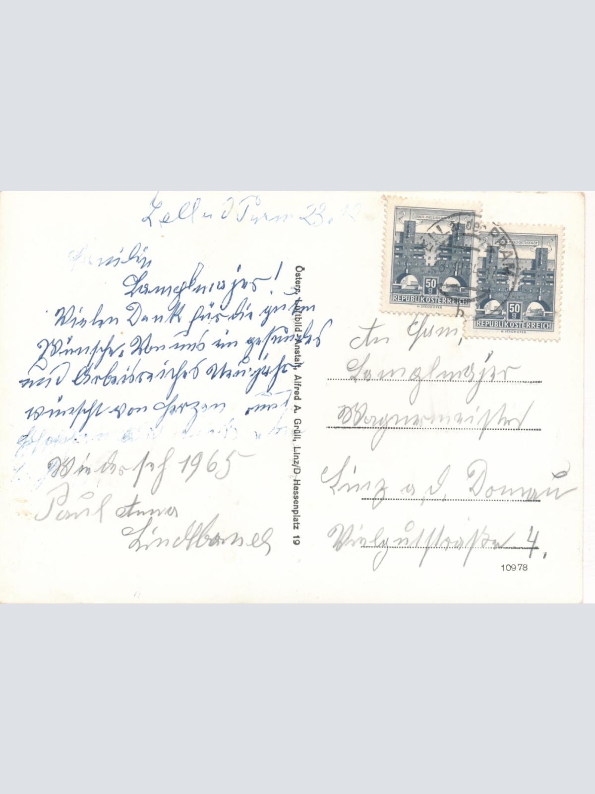 AK aus Zell an der Pram Bild Nr.4 Oberösterreich Ansichtskarte (9998)