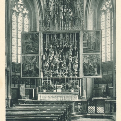 AK aus St.Wolfgang Kircheninneres Oberösterreich Ansichtskarte (10576)