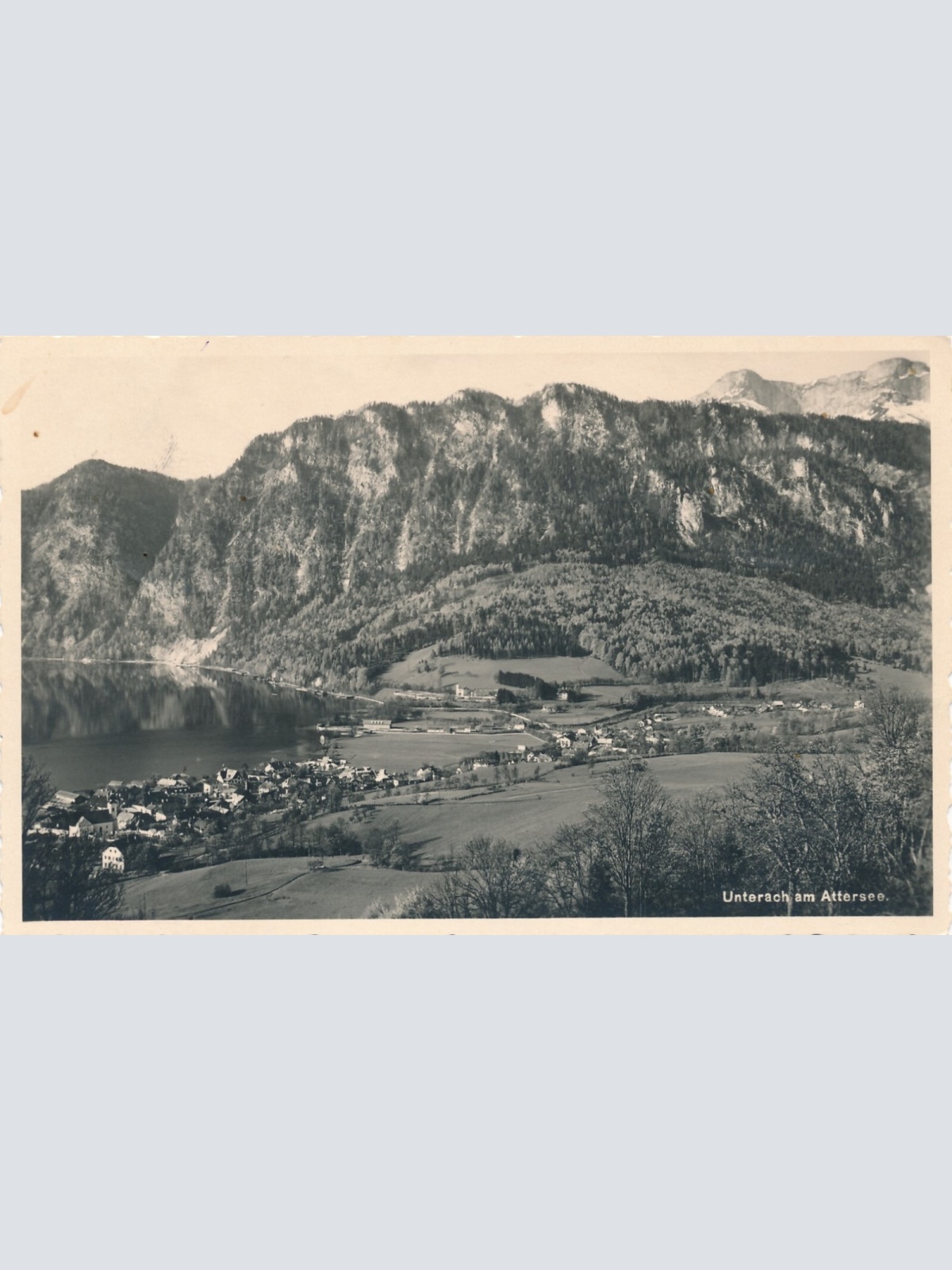 AK aus Unterach am Attersee Oberösterreich Ansichtskarte (10595)