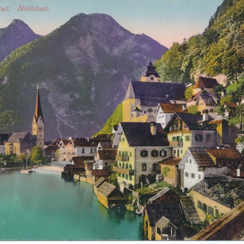 AK aus Hallstatt Oberösterreich Ansichtskarte (10586)