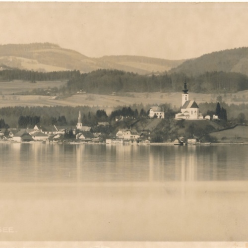AK aus Attersee Oberösterreich Ansichtskarte (10602)