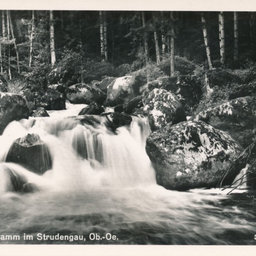 AK Stillensteinklamm im Strudengau Oberösterreich Ansichtskarte (10618)