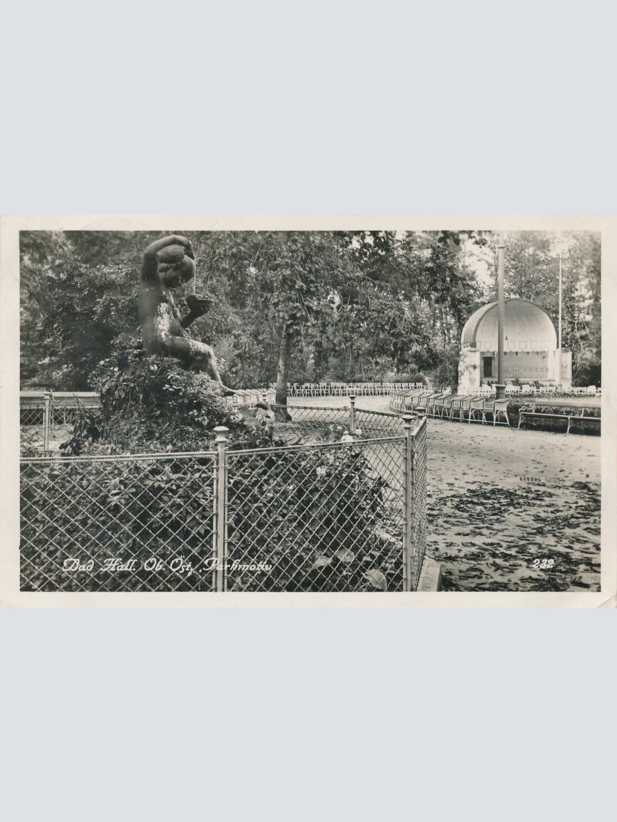 AK aus Bad Hall Parkmotiv Oberösterreich Ansichtskarte (10615)