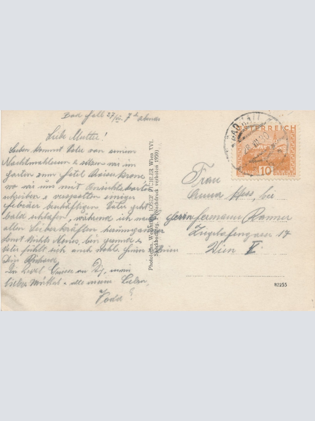 AK aus Bad Hall Parkmotiv Oberösterreich Ansichtskarte (10615)