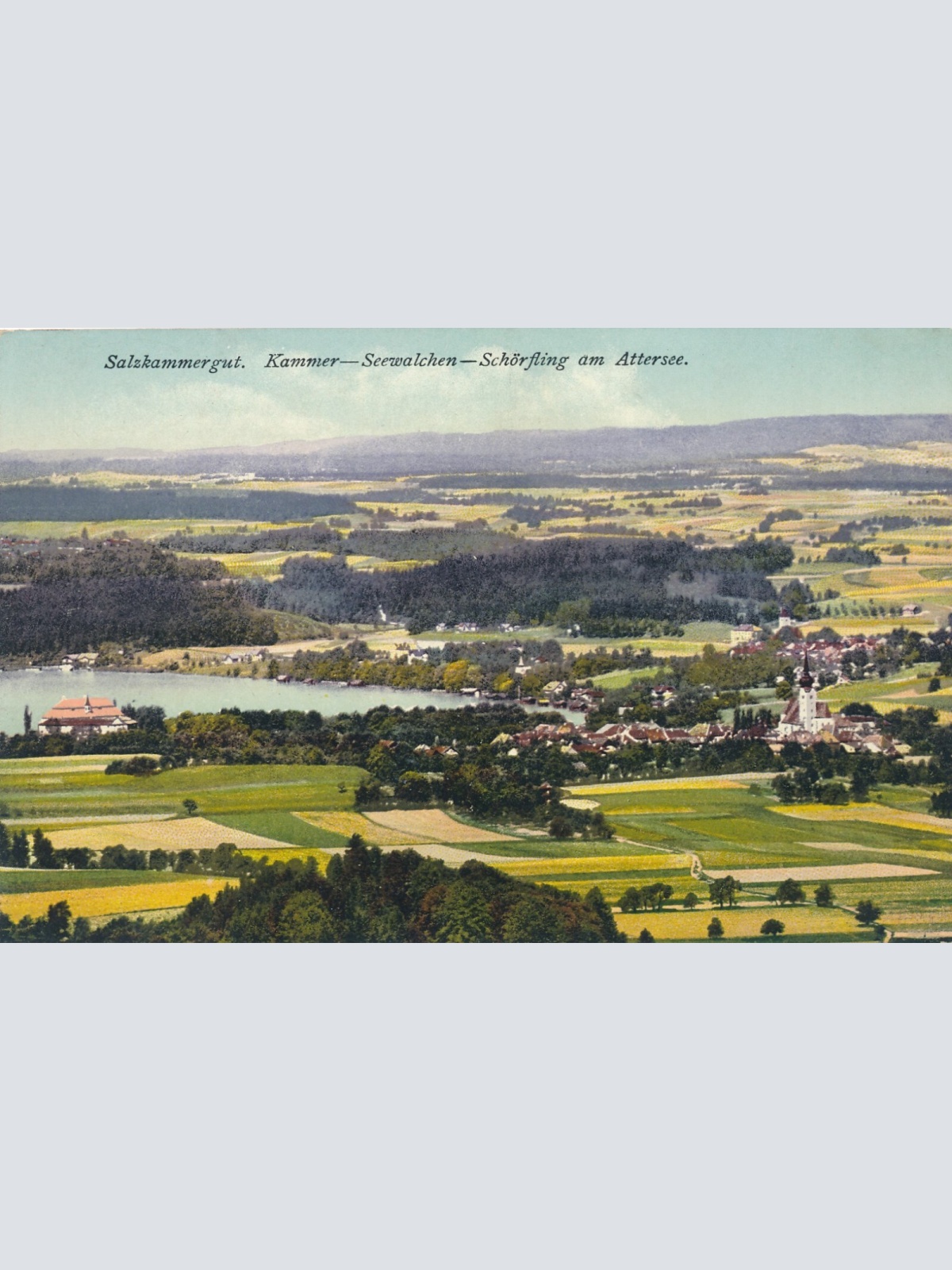 AK aus Kammer Seewalchen Schörfling Oberösterreich Ansichtskarte (10604)