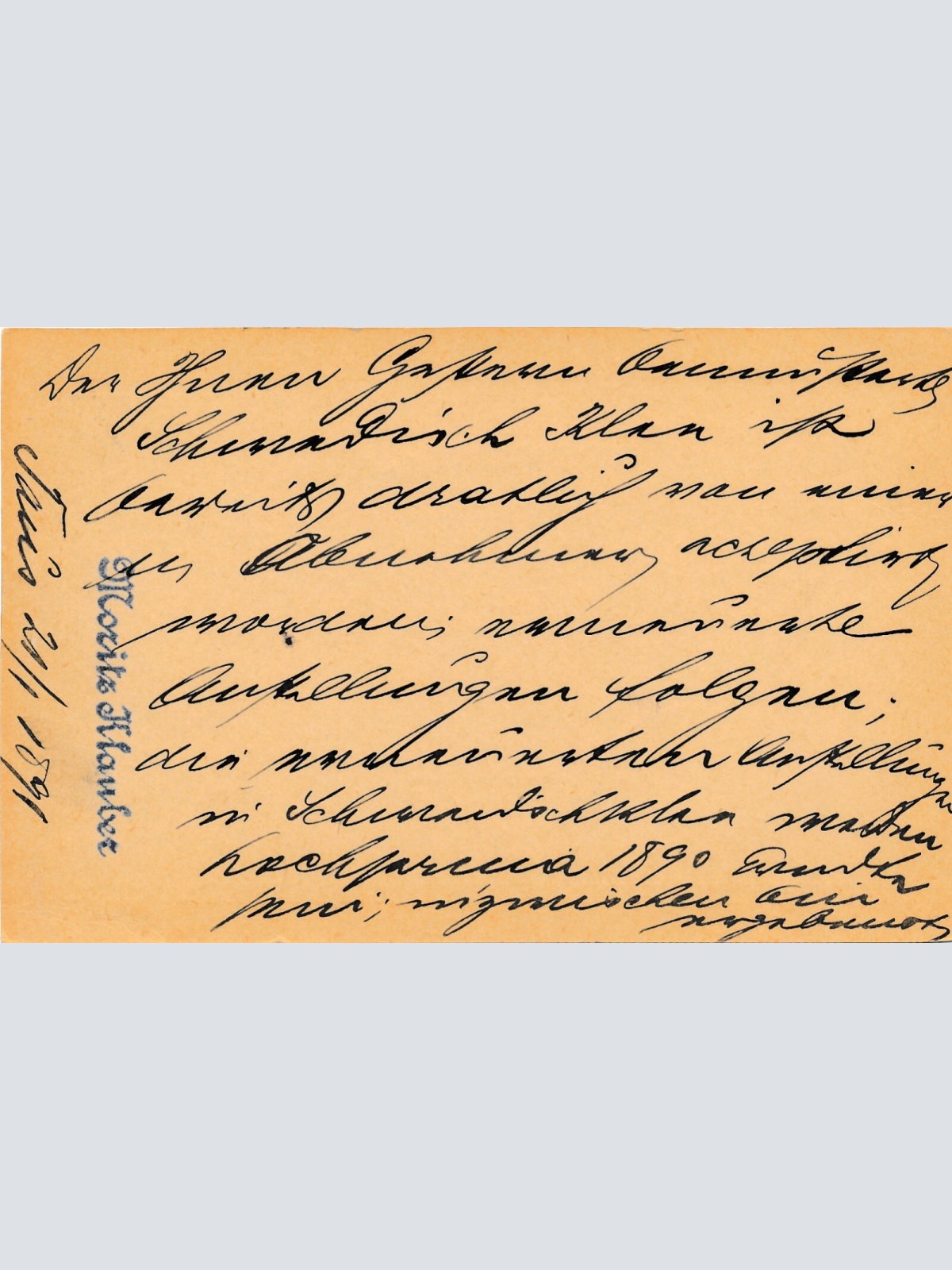 2 Kreuzer Ganzsachen - Karte 1891 aus Taus Domazlice (10518)