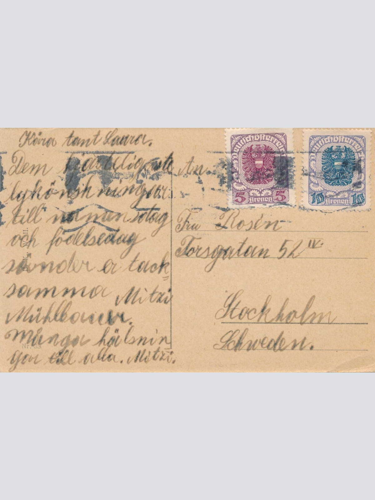 AK aus Wien Panorama Ansichtskarte (10565)