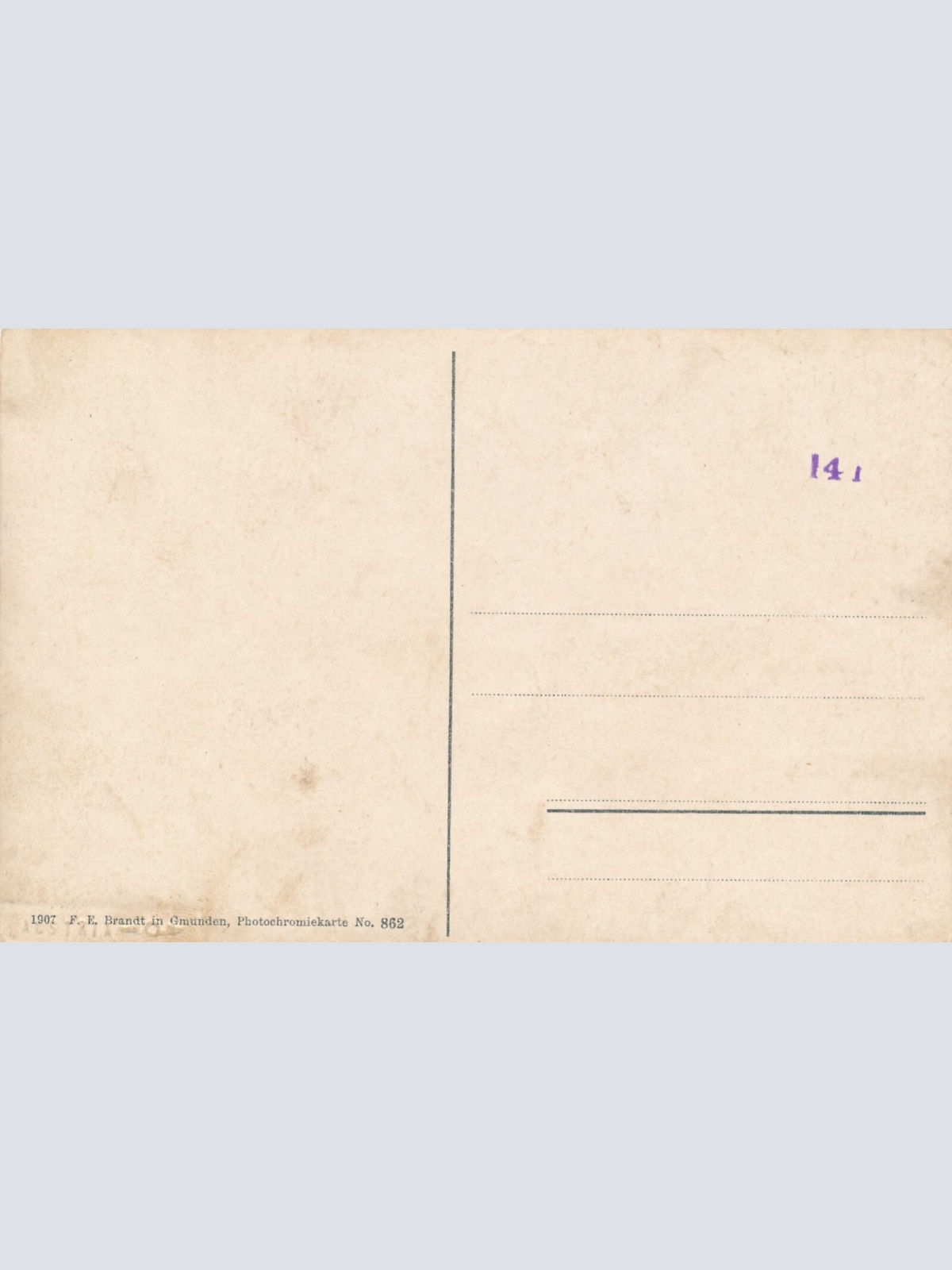 AK vom Hinteren Langbath - See Oberösterreich Ansichtskarte (10568)