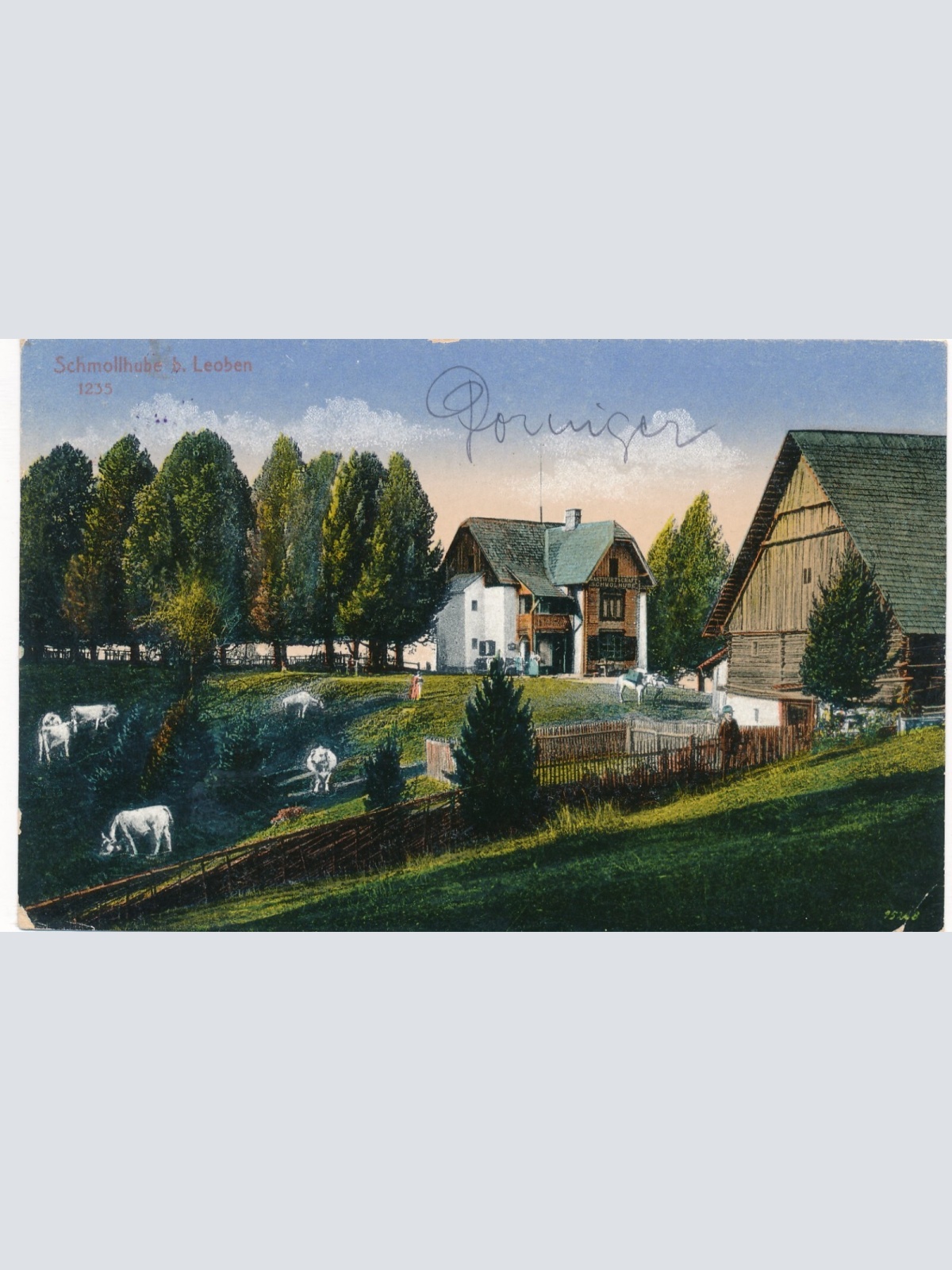 AK aus Schmollhube bei Leoben Steiermark Ansichtskarte (9536)