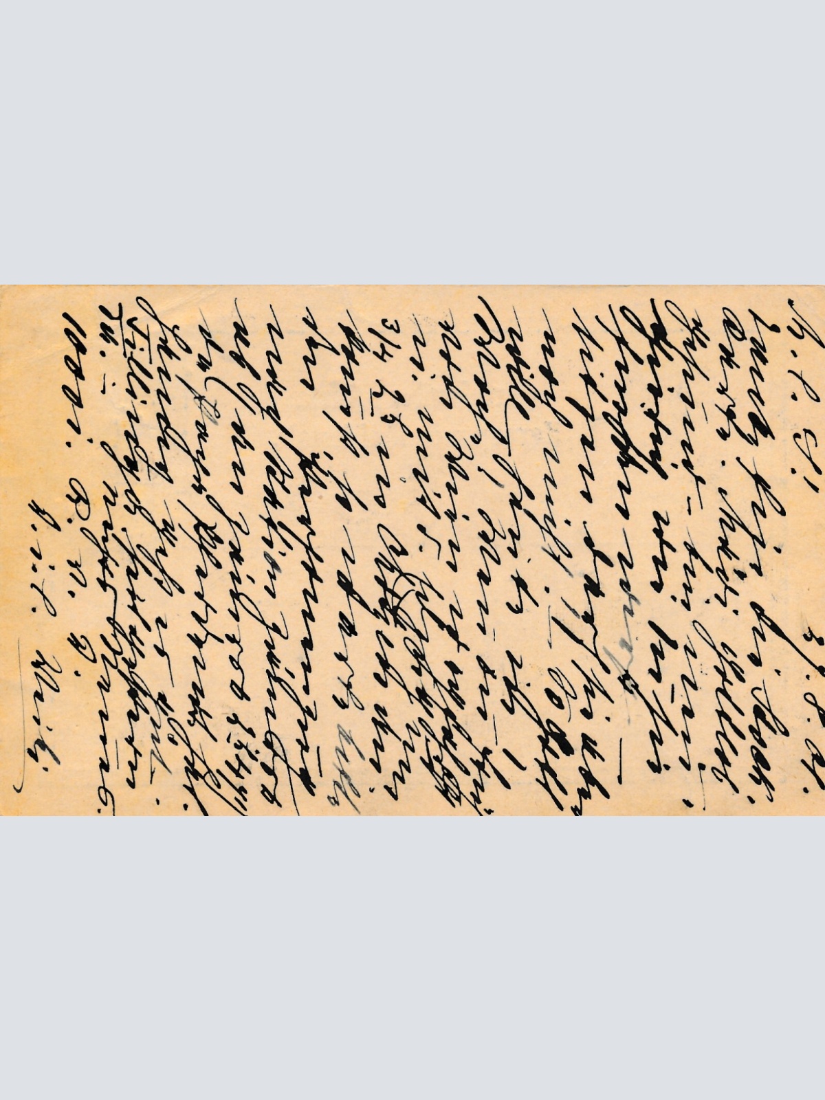 5 Heller - Ganzsachen - Karte aus Zamrck (10645)