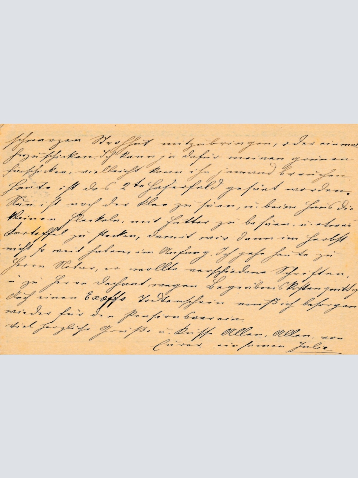 5 Heller - Ganzsachen - Karte 19010 aus Rockitnitz  (10652)