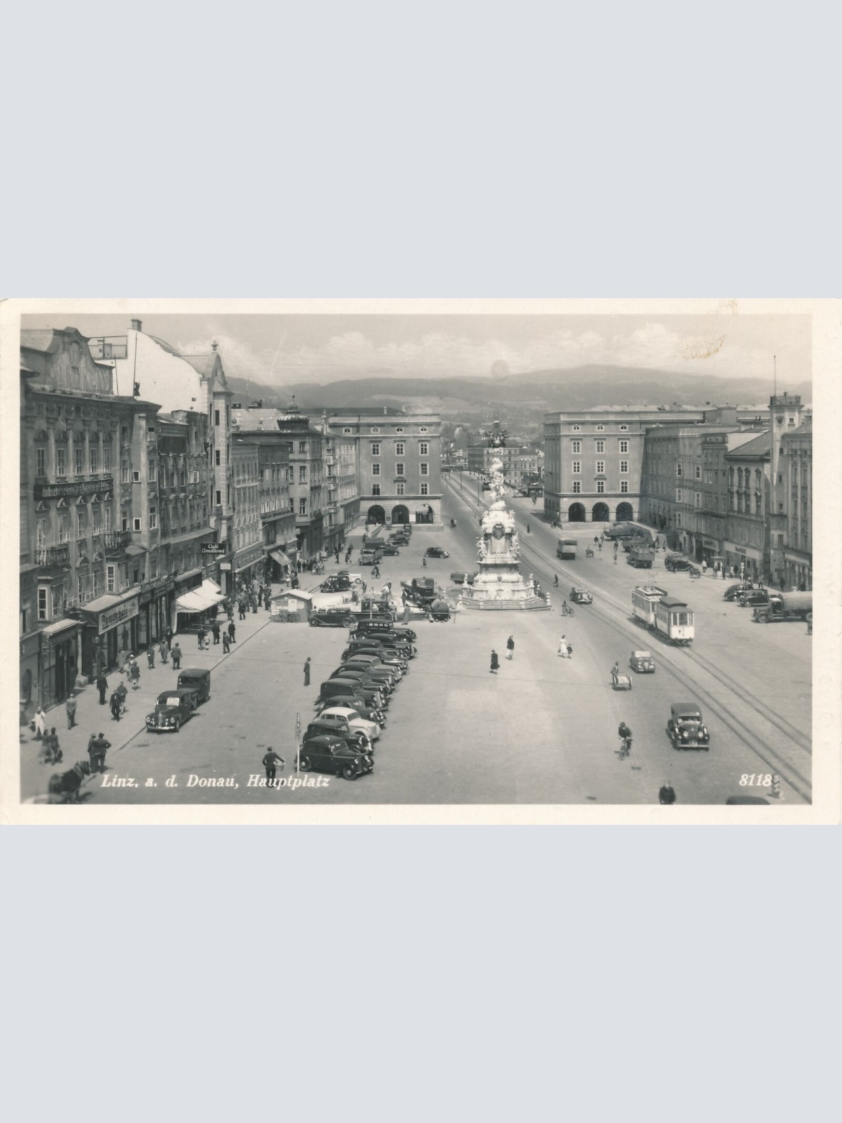 AK aus Linz an der Donau Hauptplatz Oberösterreich Ansichtskarte (10631)