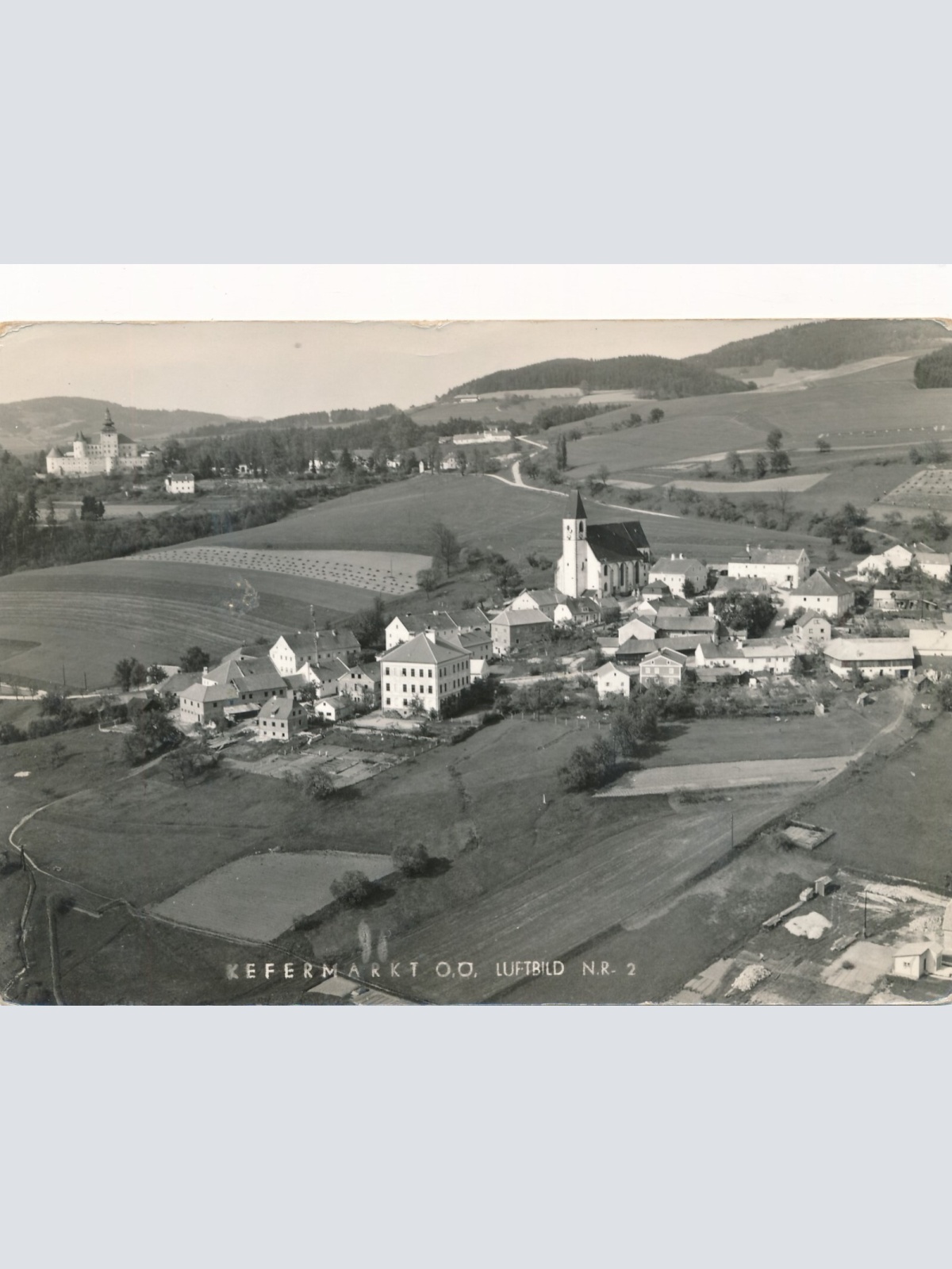 AK aus Kefermarkt Oberösterreich Fliegerfoto (J142)