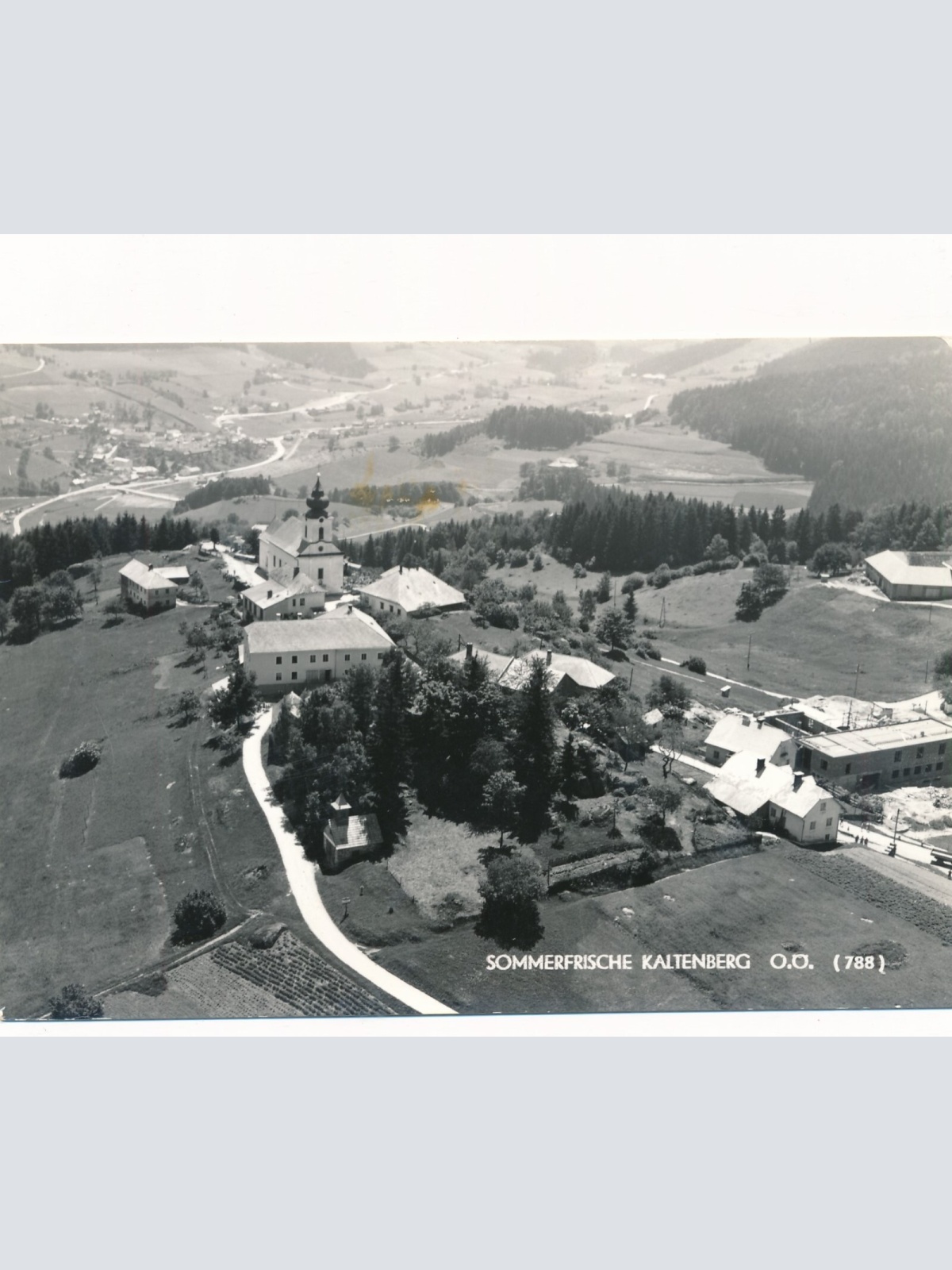 AK aus Kaltenberg Oberösterreich Fliegerfoto (J144)