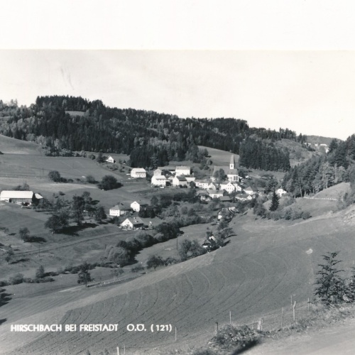 AK aus Hirschbach b. Freistadt Oberösterreich (J145)