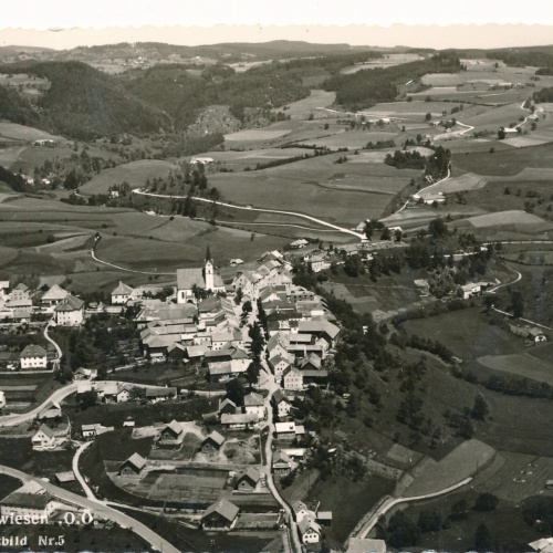 AK aus Königswiesen Oberösterreich Fliegerfoto (J132)