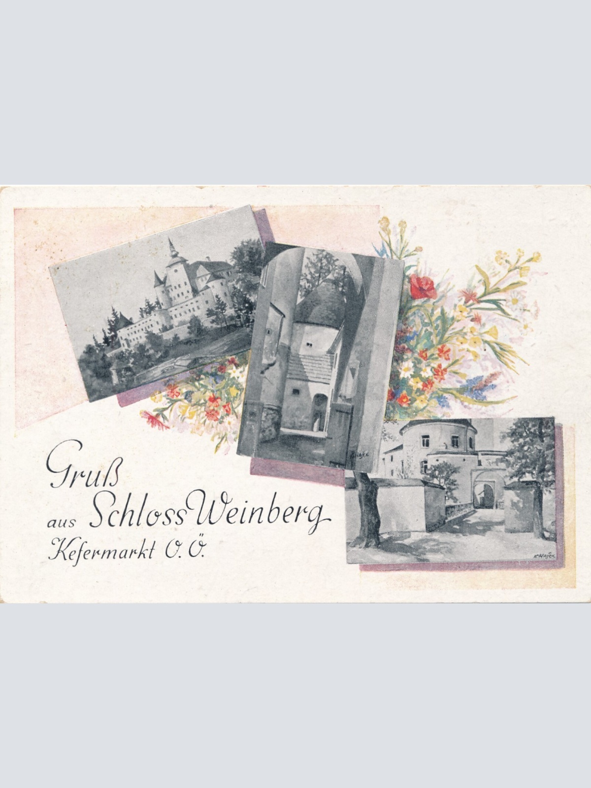 AK aus Kefermarkt Oberösterreich Mehrbildkarte (J136)