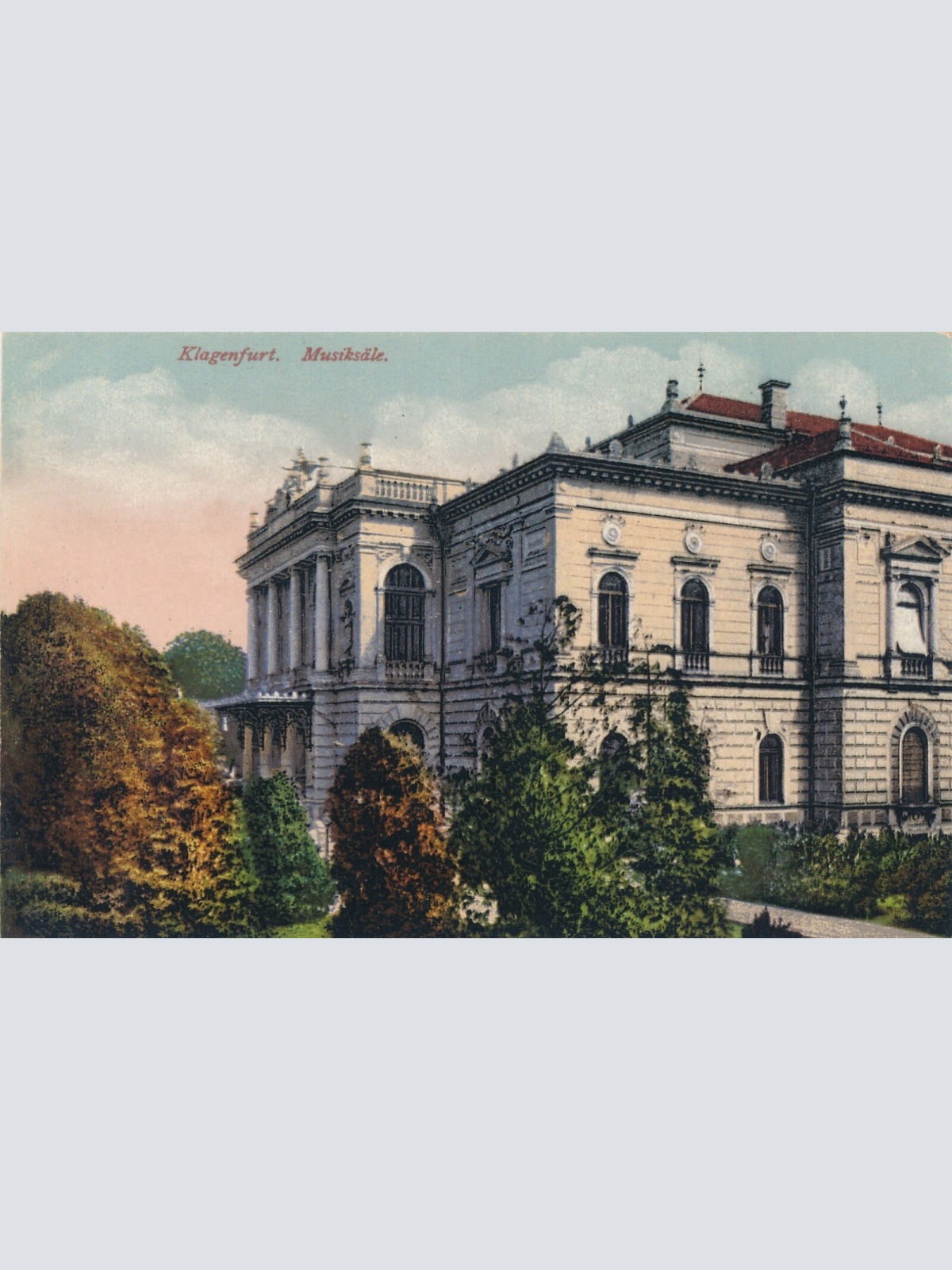 AK aus Klagenfurt Musiksäule Kärnten (10461)