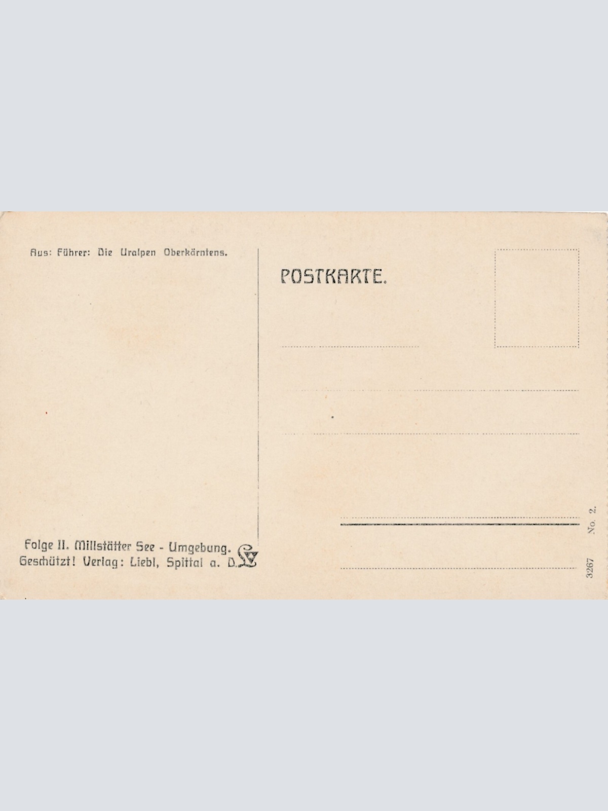 AK aus Millstatt Stiftshof Kärnten (10464)