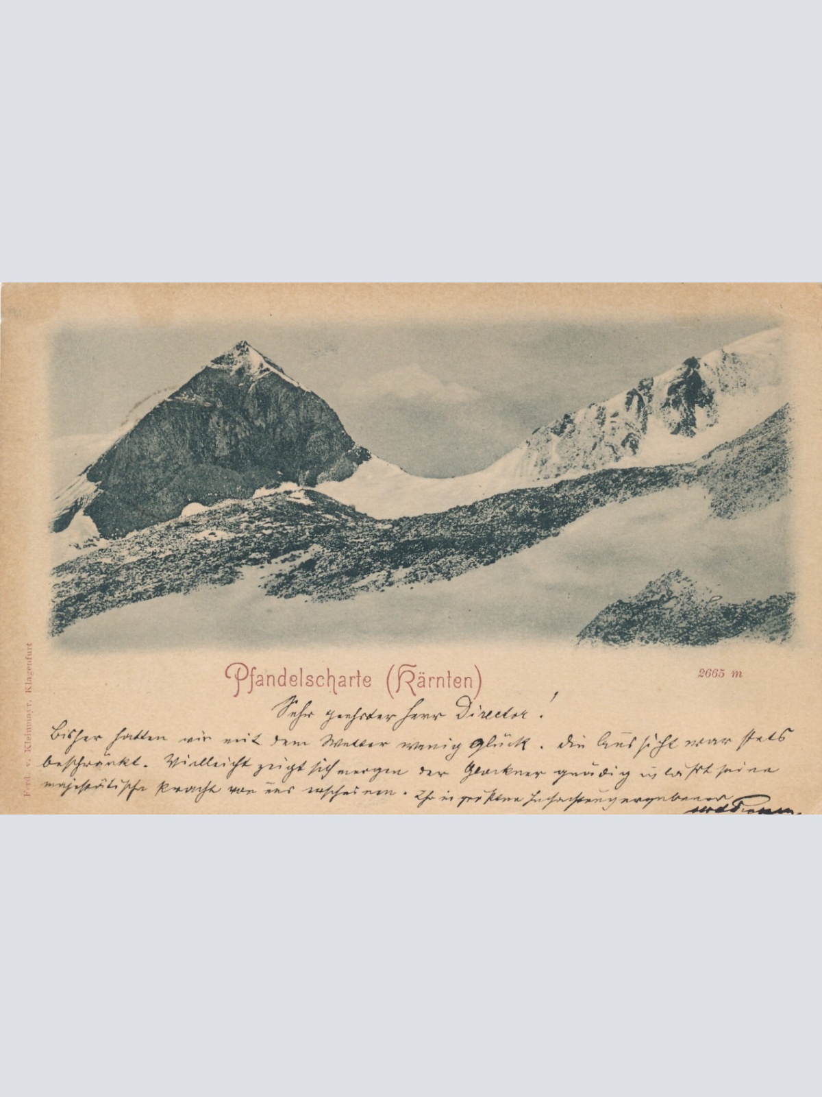 AK aus Pfandelscharte am Wörthersee Kärnten (10470)