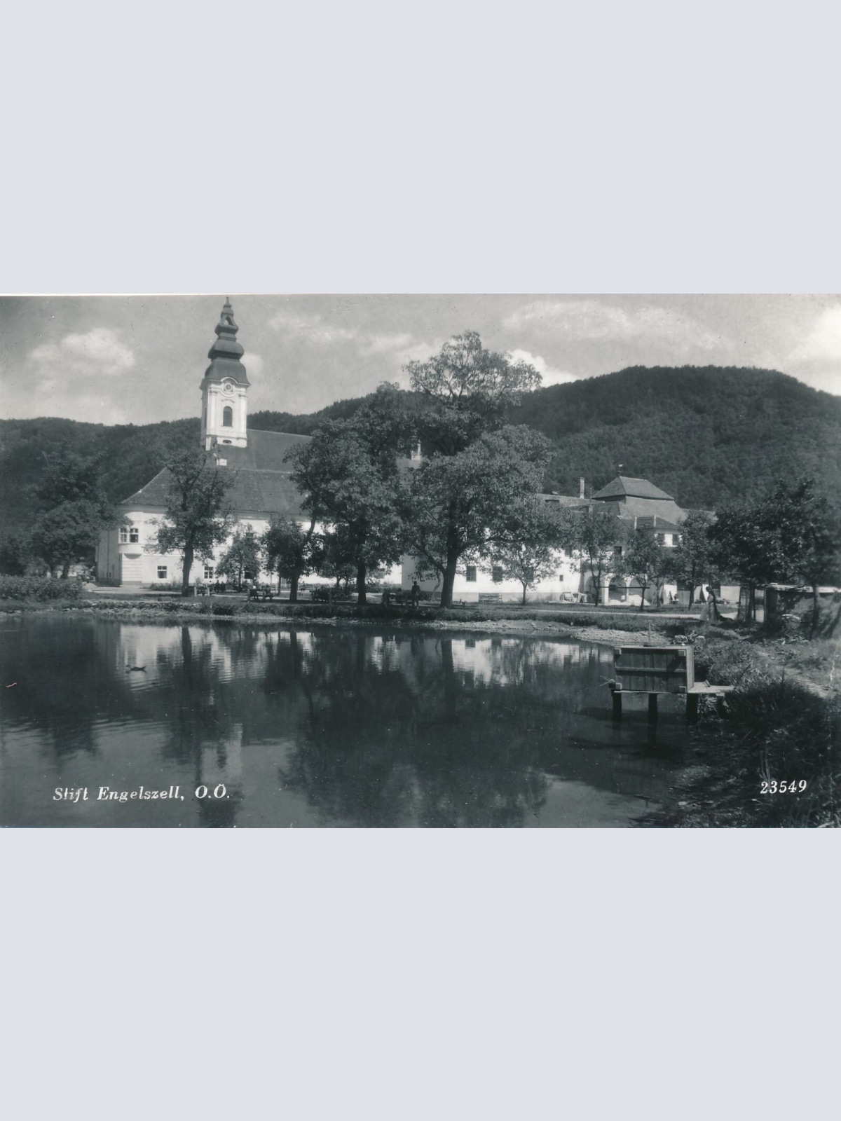 AK vom Stift Engelszell Oberösterreich (10473)