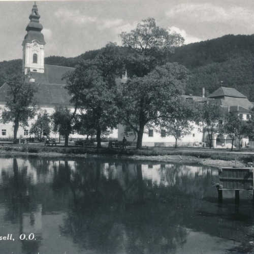 AK vom Stift Engelszell Oberösterreich (10473)