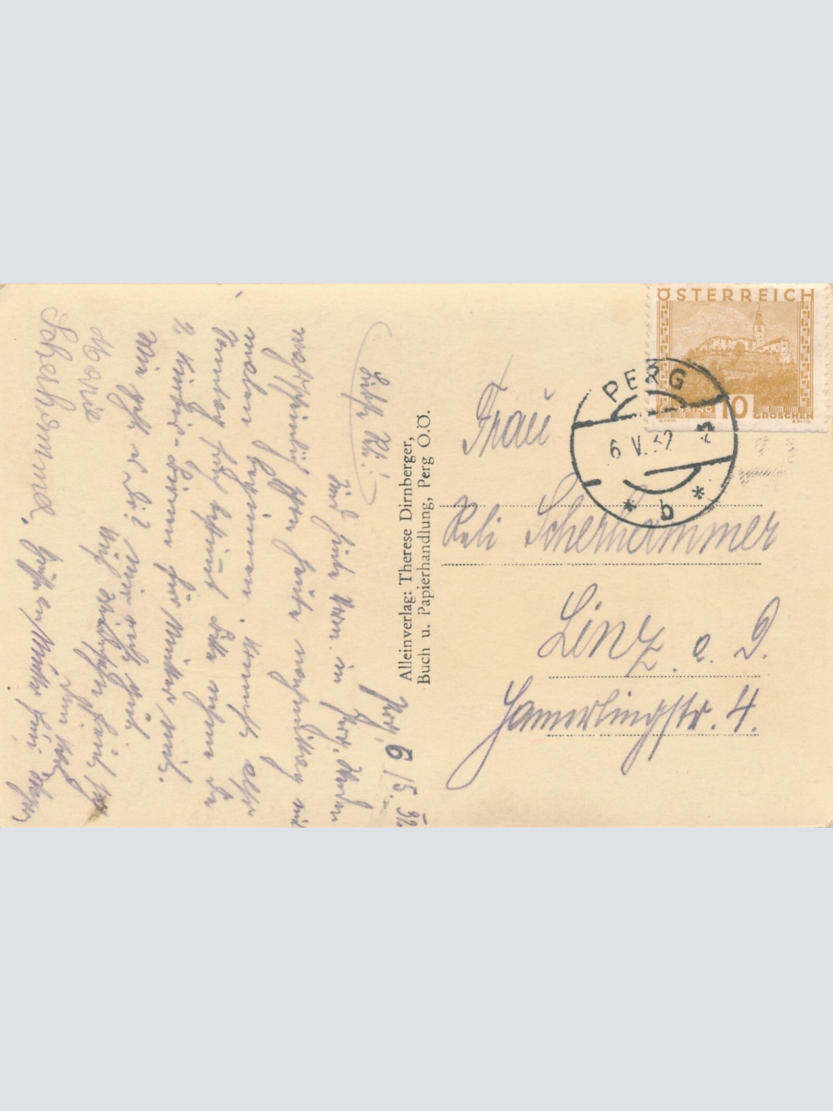 AK aus Perg Oberösterreich (10478)