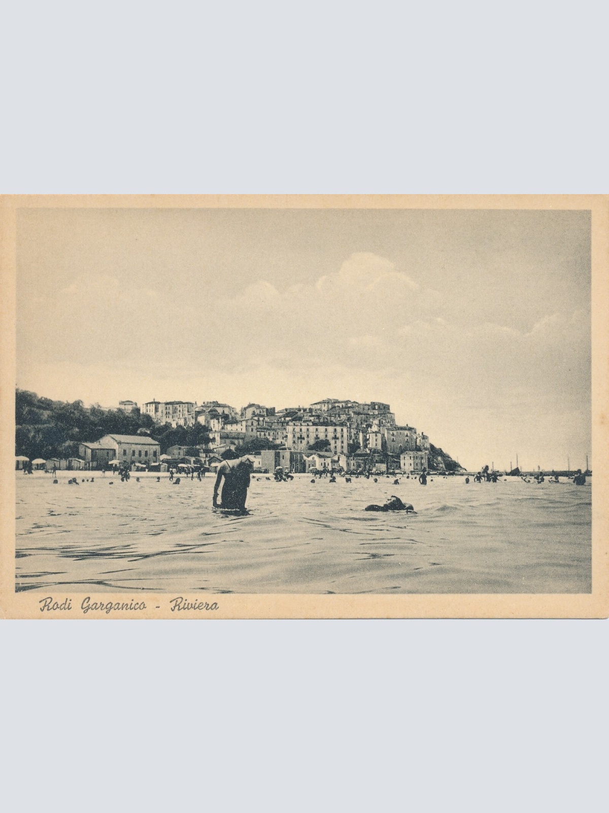 AK aus Rodi Garganico Riveria Italien Ansichtskarte (10942)