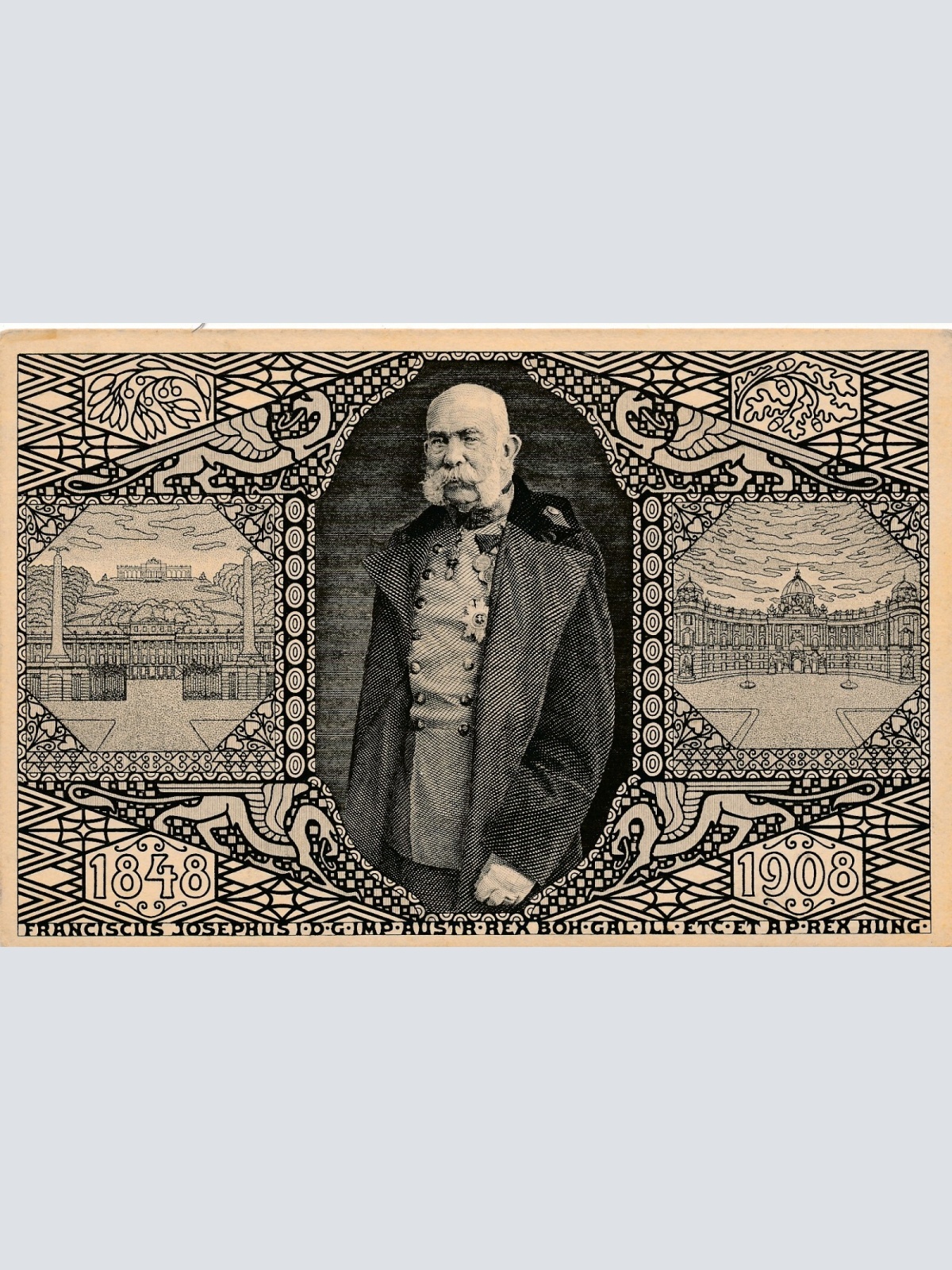 5 Heller - Ganzsachen - Karte 1909 aus Wien mit Kaiser Franz Josef (10385)