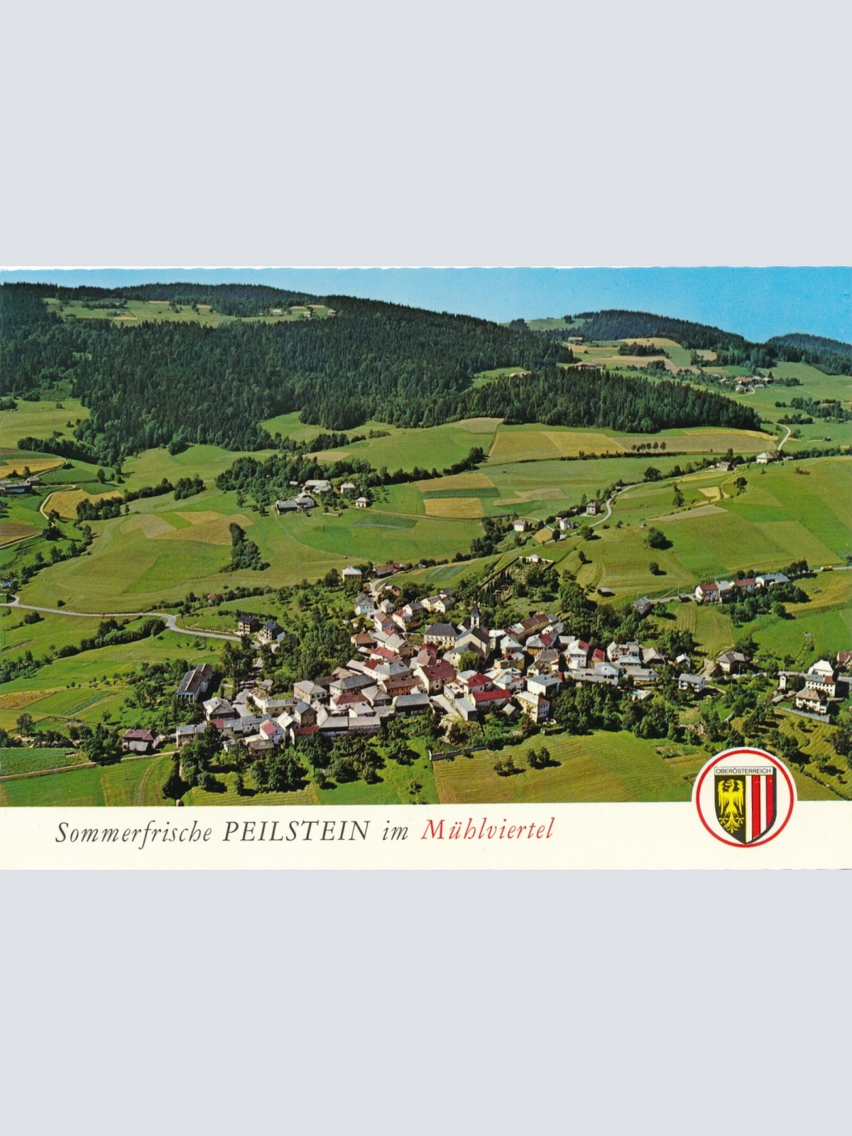 Alpine - Luftbild aus Peilstein Oberösterreich Ansichtskarte (10929)