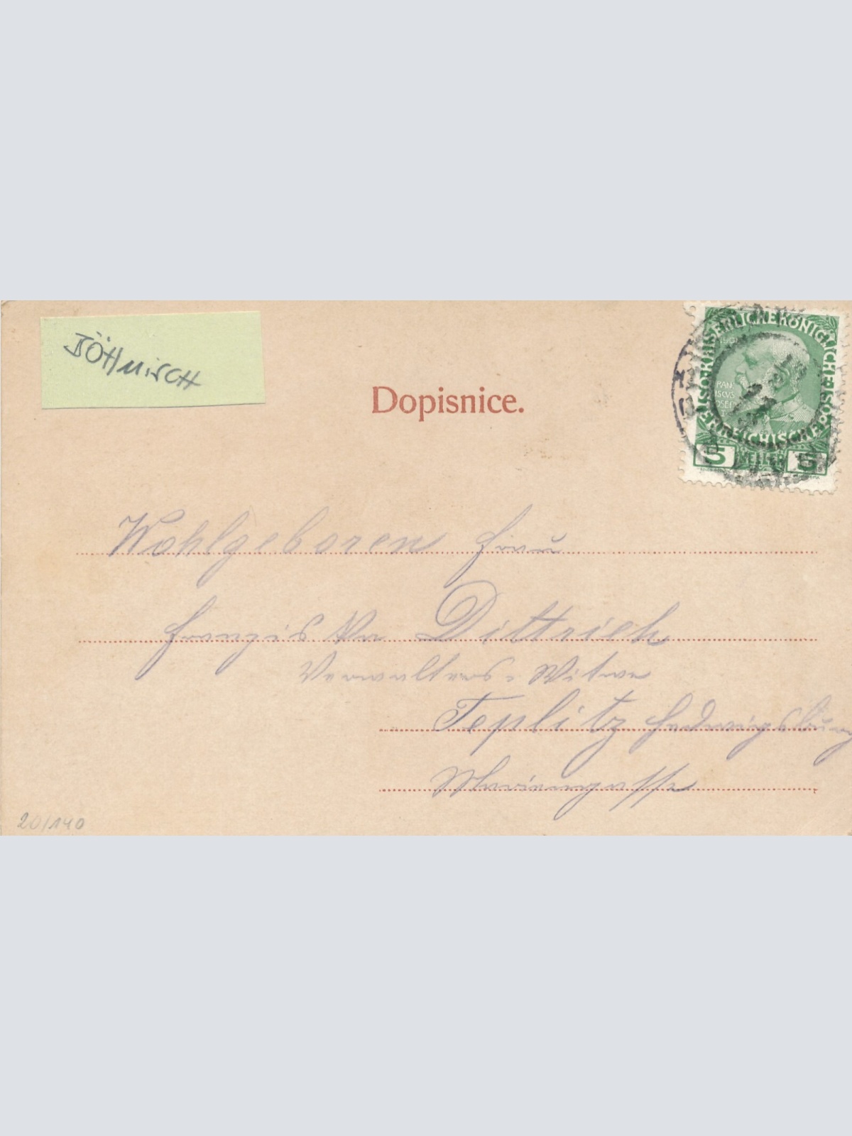 AK aus Pozdrav ze sv. Hory Tschechoslowakei Ansichtskarte (10968)