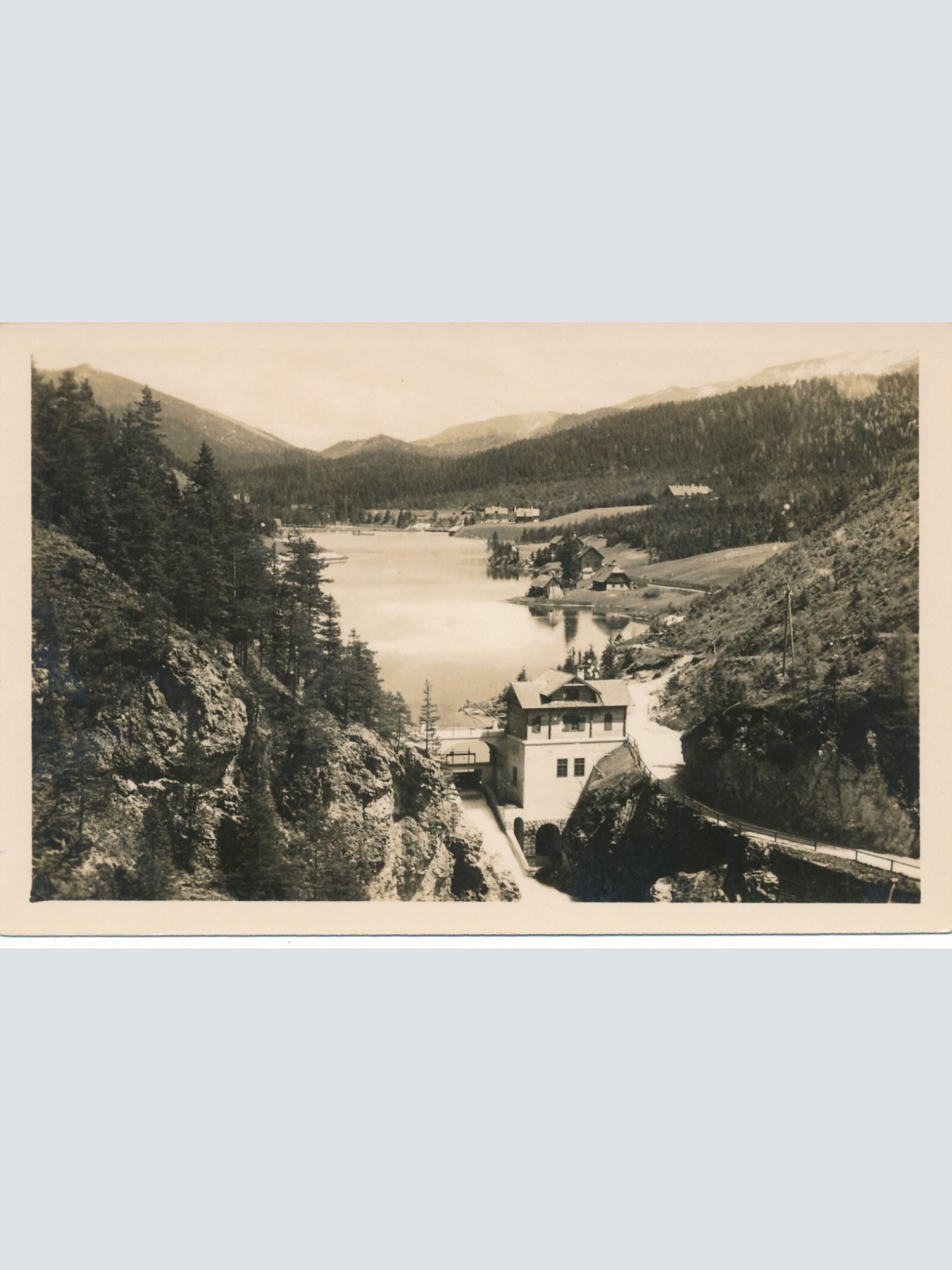 AK aus Walster Hubertus See Steiermark Ansichtskarte (10975)