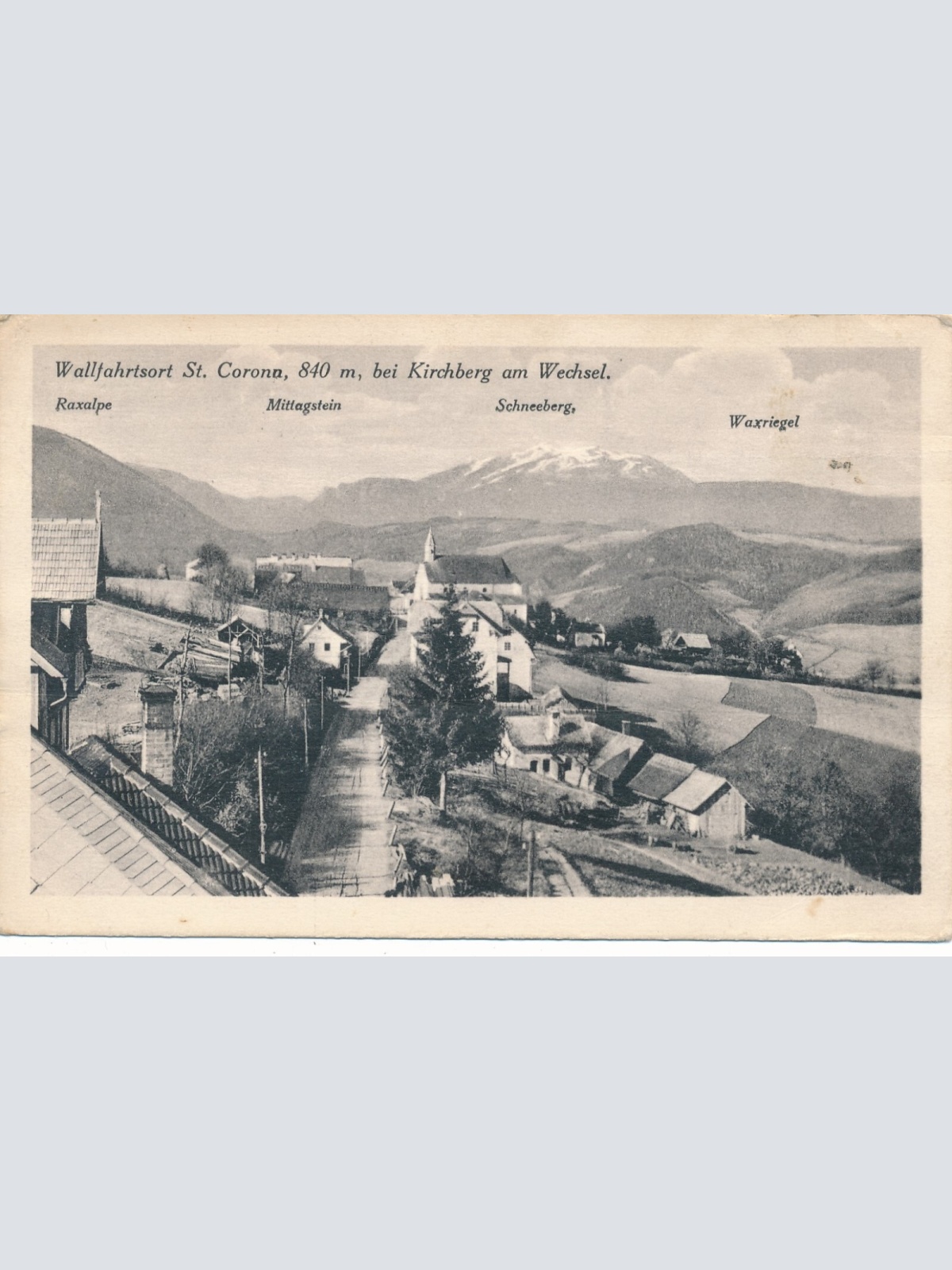 AK aus St. Corona Wallfahrtsort Niederösterreich Ansichtskarte (10963)