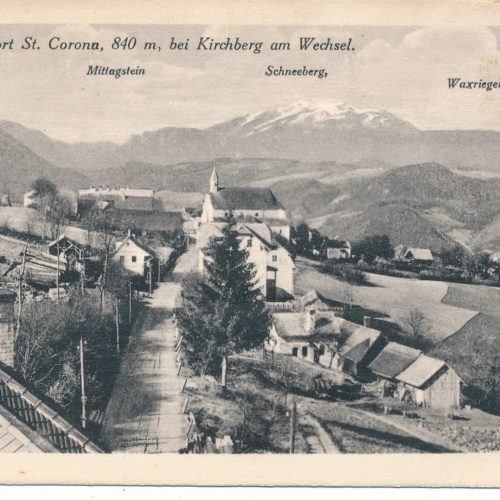 AK aus St. Corona Wallfahrtsort Niederösterreich Ansichtskarte (10963)
