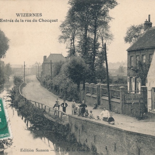 AK aus Wizernes Frankreich Ansichtskarte (10882)