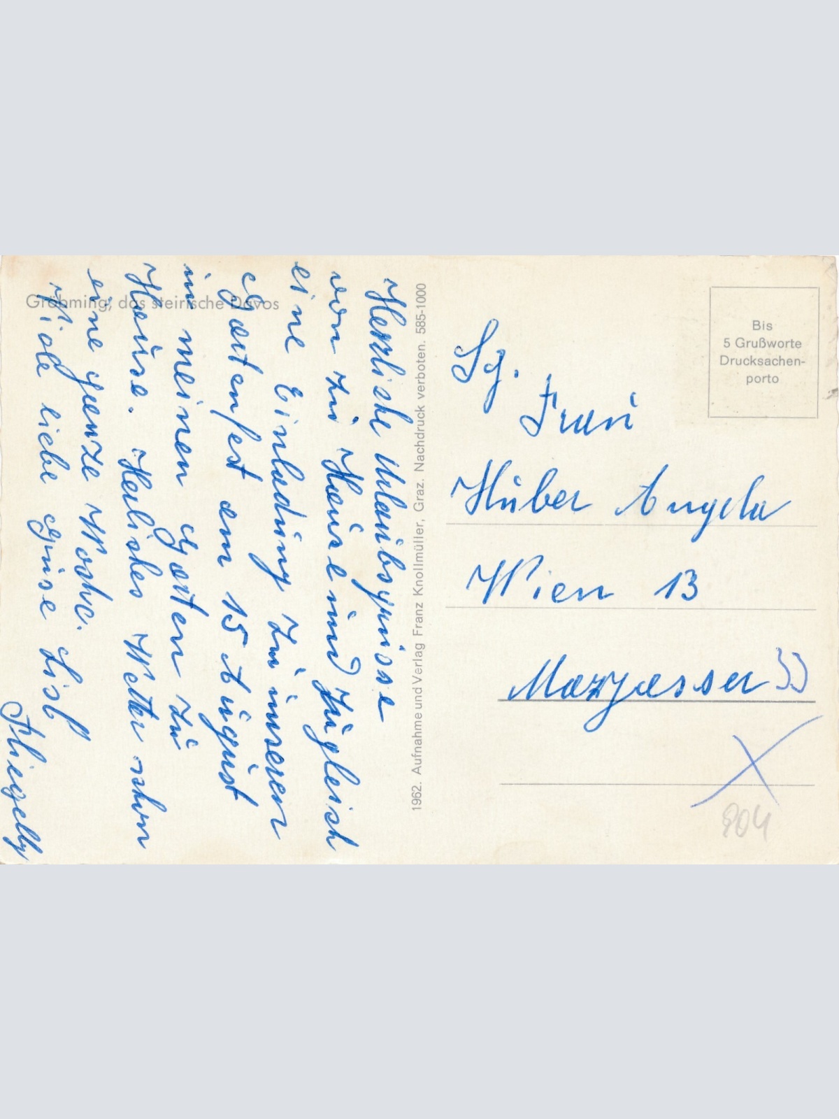 AK aus Gröbming Mehrbildkarte Steiermark Ansichtskarte (10913)