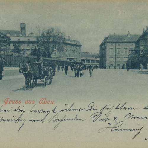 AK aus Wien Ballhausplatz Ansichtskarte (10891)