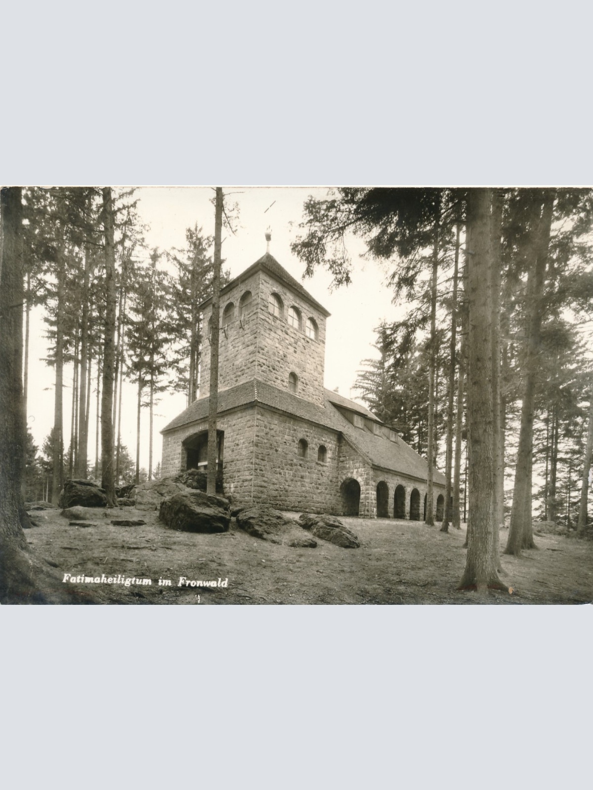 AK vom Fatimaheiligturm in Fronwald Oberösterreich Ansichtskarte (11083)