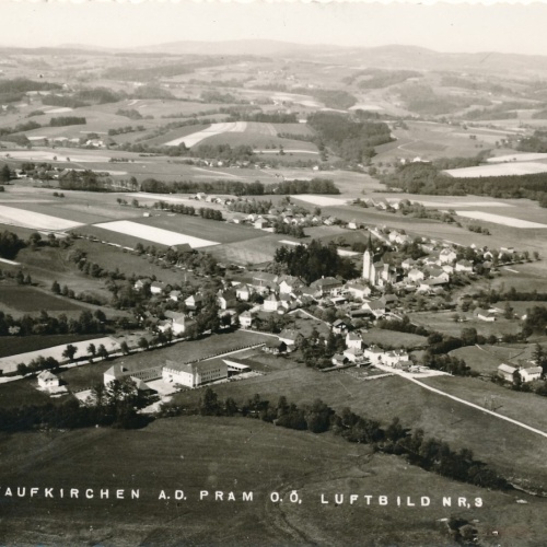 AK aus Taufkirchen Luftbild Nr. 3 Oberösterreich Ansichtskarte (11087)